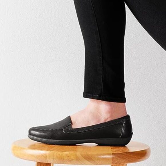 Naturalizer Shoes - Naturalizer Kacy Leather Slip-On Loafer (WIDE)